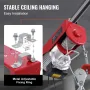 Electric Hoist Crane Winch 2640 lbs med 14 ft kablet