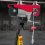 Electric Hoist Crane Winch 1197.5 kg with 426.7 cm Wired Remote Control 230V