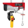 Electric Hoist, 880 lbs 230V Electric Winch with 14 ft Wired Remote Control, 40 ft Single Cable Lifting Height, Single/Double Sl