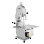 Commercial Electric Meat Bandsaw, 1800W Stainless Steel Countertop Bone Sawing Machine, Workbeach 15" x 19.1", 7.09 Inch Max Cut