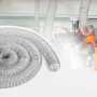 4 '' x 20 'støvopsamlingsslange fortykket PVC fleksibel klar