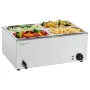 Kommerciel elektrisk mad varmere 4-pan bordplade buffet 15L