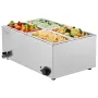 Kommerciel elektrisk mad varmere 4-pan bordplade buffet 15L