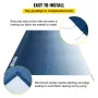 RV Awning, Awning Replacement Fabric 18 FT, Slate Blue RV Awning Replacement, 15oz Vinyl Material Replacement Awning, Sun Shade 