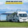RV Markise stof RV autocamper trailer udskiftning stof 18 ft