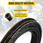 Hydraulic Hose 1/4 inch x 100 ft, Coiled Hydraulic Hose 5800 PSI, Rubber Hydraulic Hose with 2 High-Tensile Steel Wire Braid, Bu