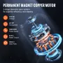Electric Winch for Truck 2721.6 kg Synthetic Rope Waterproof Remote Control