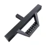 Hitch Step for 2 Inch Receiver, Strong Steel Construction with 300 LBS Load Capacity, Rear Bumper Guard Protector with Pin Lock 