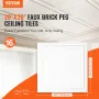 Loftsfliser 16-Pack 20 x 20 i polystyren Easy Installation