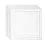 Ceiling Tiles, 16-Pack 20 x 20 in, Drop Ceiling Tiles Premium Polystyrene Sheet, Easy Installation/ Cutting Plastic Glue-up Ceil