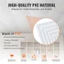 Loftsfliser 12-Pack 24 x 24 i PVC Easy Installation White Echo