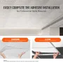 Loftsfliser 12-Pack 24 x 24 i PVC Easy Installation White Echo