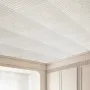 Loftsfliser 12-Pack 24 x 24 i PVC Easy Installation White Echo