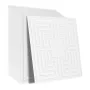 Loftsfliser 12-Pack 24 x 24 i PVC Easy Installation White Echo