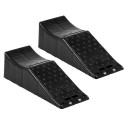 Car Plastic Tandem Wheel Change Ramp Caravan Motor Home 20000 lbs 2-Pack