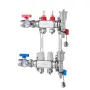 2-Branch Radiant Heat Manifold, 1/2" PEX Tubing Manifold, Stainless Steel PEX Manifold for Hydronic Radiant Floor Heating, Radia