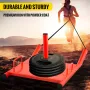 Weight Sled Push Pull Heavy High Training Sled Drag Fitness HD Power Speed Training Sled for Athletic Exercise and Fitness Stren