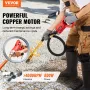 Håndholdt elektrisk betonvibrator 800W 1,5 m skaft