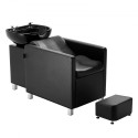 Shampoo Backwash Stol Salon & Spa Hair Washing Station med bred fodstøtte
