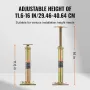 4 stk. Justerbar gulv Jack Post House Floor Nevelering lift