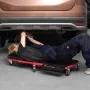 91.4 cm Foldable Z Garage Creeper Mechanic Creeper Stool 136.1 kg Capacity