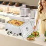 Kommerciel elektrisk mad varmere bordplade buffet 1*18L Pan