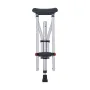 Underarm Crutches, 13-Level Height Adjustable Underarm Walking Crutches, Lightweight Aluminum Crutches for Adults Teenager - wit