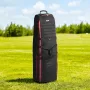 Golf Travel Bag, Outdoors Soft-Sided Golf Travel Cover Case, Heavy Duty 1000D Nylon Wear-Resistant, Padded Golf Luggage Case Cov