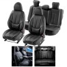 Seat Covers, Universal Car Seat Covers Full Set Seats, Front and Rear Seat, 13pcs Faux Leather Seat Cover, Full Enclosed