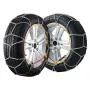 2PC Snow Chains, Manganese Alloy Steel Emergency Traction Tire Chains for Cars, Pickups, SUVs, and Trucks, Snow Tire Chains for 
