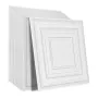 Loftsfliser 12-Pack 24 x 24 i PVC Easy Installation White