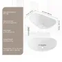 Moderne keramisk fartøj Sink 23.3 "X 14.2" Badeværelse Vanity