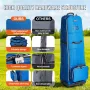 Golf Travel Bag, Outdoors Soft-Sided Golf Travel Cover, Heavy Duty 1200D Polyester Oxford Wear-Resistant Waterproof, Padded Lugg