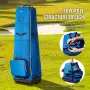 Golf Travel Bag, Outdoors Soft-Sided Golf Travel Cover, Heavy Duty 1200D Polyester Oxford Wear-Resistant Waterproof, Padded Lugg