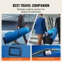 Golf Travel Bag, Outdoors Soft-Sided Golf Travel Cover, Heavy Duty 1200D Polyester Oxford Wear-Resistant Waterproof, Padded Lugg