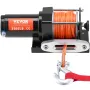 Elektrisk vinsch ATV UTV 3500 lb Syntetisk reb Vandtæt kablet