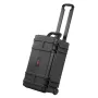 Weatherproof Hard Case, Heavy Duty Protective Dry Box Case with Pre-cut Foam, Wheels & Retractable Pull Handles for Travel, Hunt