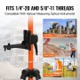 Laser Level Tripod 10.2 cm-20 & 20.3 cm-11 Thread 1040-3400 mm Height Adjust