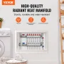 7-Branch Radiant Heat Manifold 1/2