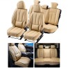 Seat Covers, Universal Car Seat Covers Full Set Seats, Front and Rear Seat, 13pcs Faux Leather Seat Cover, Full Enclosed