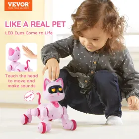 RC Robot Cat Toy til Kid Talking Dancing Touch Remote Control Programmerbar