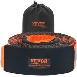 Recovery Tow Strap 4" x 30', 46,500 lbs Break Strength, Triple Reinforced Loop Straps, Tree Saver, Off Road Towing and