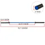 2m Barbell Blue 15KG Weight Lifting Bar Workout Fitness Exercise Bench Press Bar for Weight Lifting Bar Weight Bar Bench L
