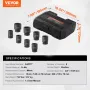 Axle Nut Impact Socket Set 3/4 "Drive 6-Point 8PCS Metric