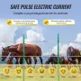 2625ft 800m Elektrisk hegntrådhegn Polywire Horse Cattle husdyr