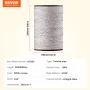 Electric Fence Wire, 2625Ft 800M Portable Polywire, 3/32" Diameter 9 Mixed Metal Strands for Reliable Conductivity and UV, Rust 