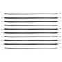 10 pcs flad bungee ledning sæt 20 mm tunge bungee stropper med