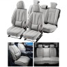 Seat Covers, Universal Car Seat Covers Full Set Seats, Front and Rear Seat, 13pcs Faux Leather Seat Cover, Full Enclosed