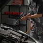 Lug Nut Impact Socket Set, 1/2 inch Drive Metric and SAE 6-Point Flip Socket Set, 4 Total Lug Nut Sizes, CR-MO Steel Wheel Socke