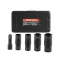 LUG NUT INSIKT SOCKET SET 1/2 I DRIVE METRIC OG SAE 6-POINT